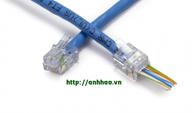 Đầu bấm điện thoại RJ12 6P6C